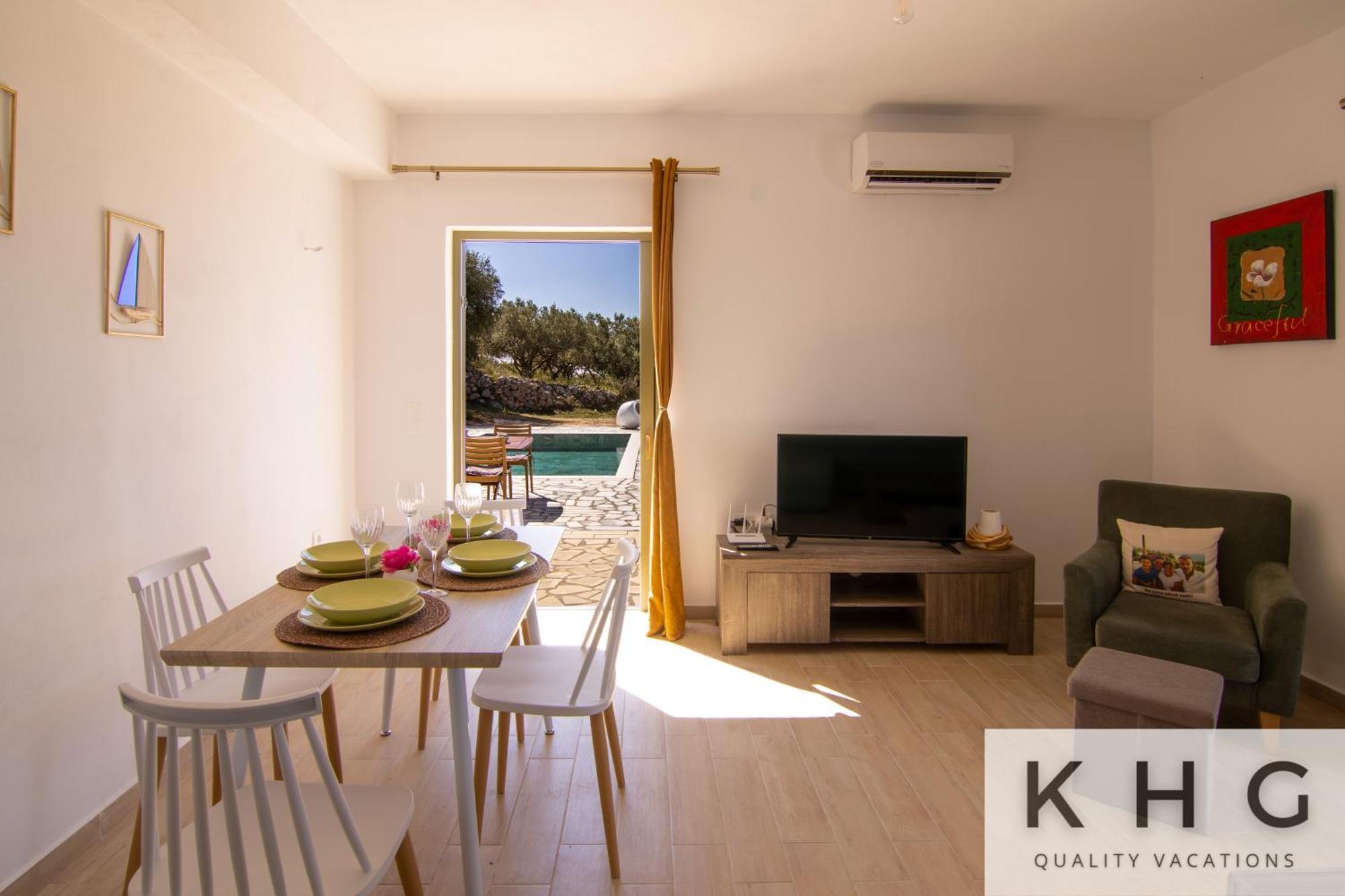 Skoumas Villa Surrounded By Olive Trees! Vlachata Eksteriør billede